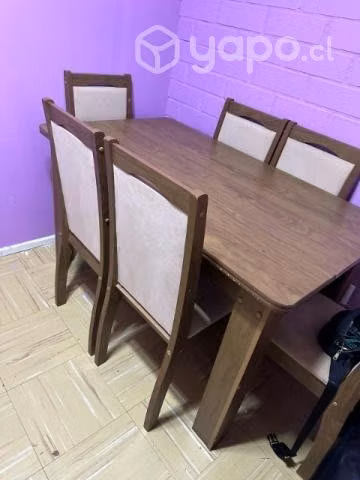Comedor 6 sillas como nuevo - Imagen 5