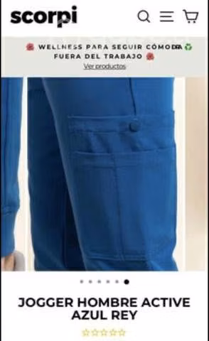 Jogger scorpi talla M nuevo