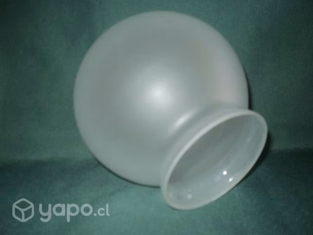 Globo Vidrio De 14 Cms. Satinado, Base 8 Cms - Imagen 2