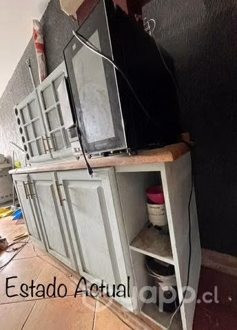 Mueble aéreo y base