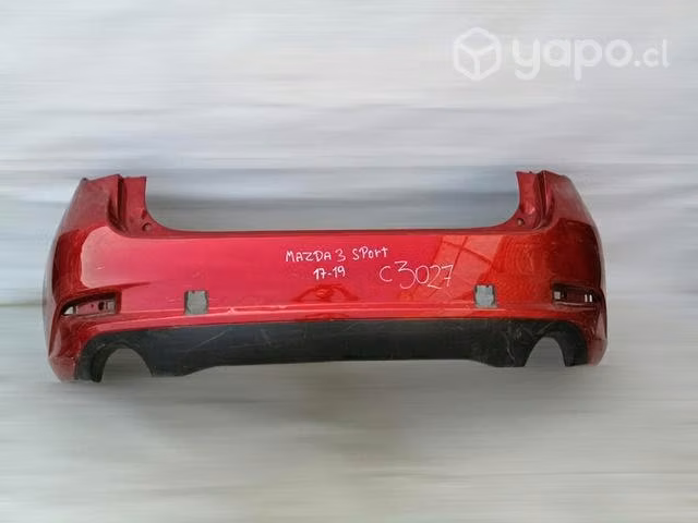 Parachoque trasero Mazda 3 sport 2017 2019