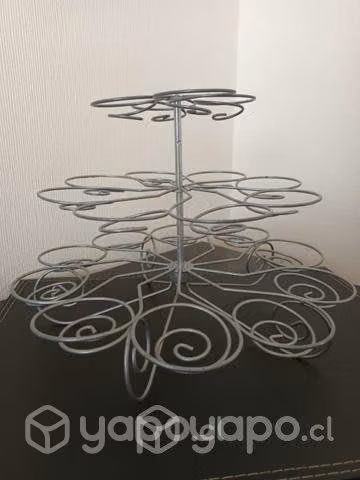Porta Cupcakes Metálico