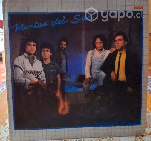 Vinilo de banda chilena Vientos del sur