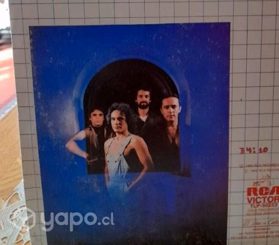 Vinilo de banda chilena Vientos del sur