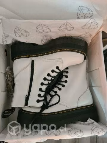 Botines mujer blancos c/moran - 37 - Imagen 4