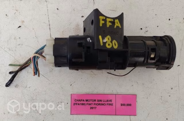 Chapa Motor Sin Llave (FFA180) Fiat Fiorino Fire