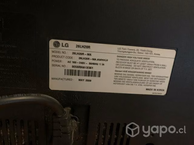 Tv lg , para desarme o arreglar - Imagen 3