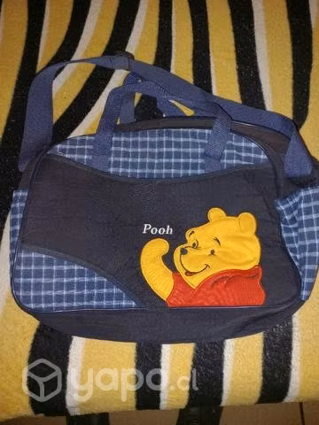 Bolso de género wini de pooh usado. - Imagen 3