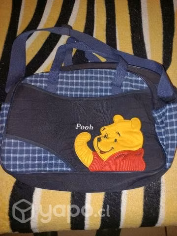 Bolso de género wini de pooh usado. - Imagen 4