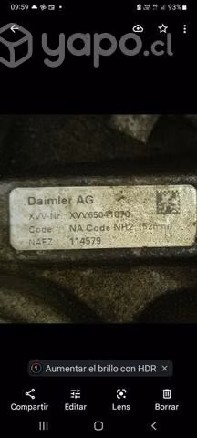 Pieza de toma fuerza Mercedes Benz Actros