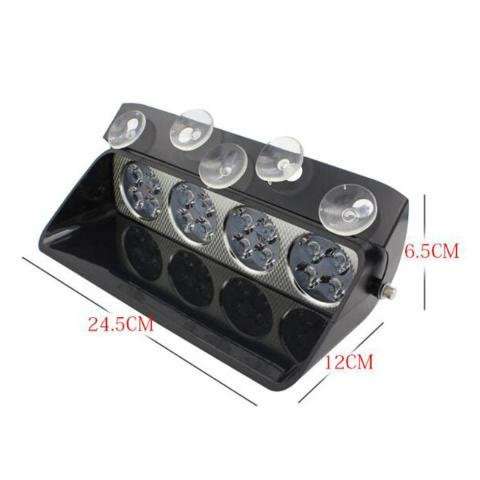 Baliza Led Strobo 24 Led Luz Rojo-azul - Imagen 3