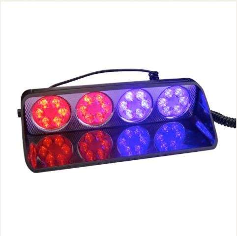 Baliza Led Strobo 24 Led Luz Rojo-azul - Imagen 2