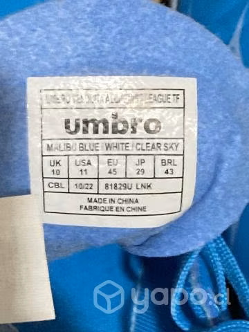 Zapatillas de fútbol umbro