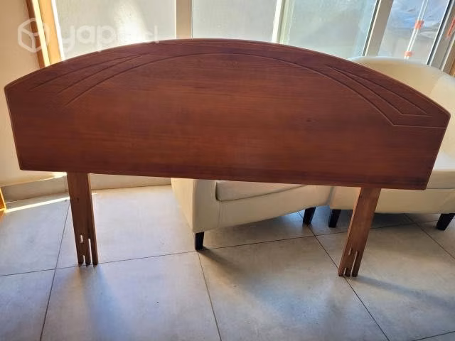 Respaldo madera 2 plazas