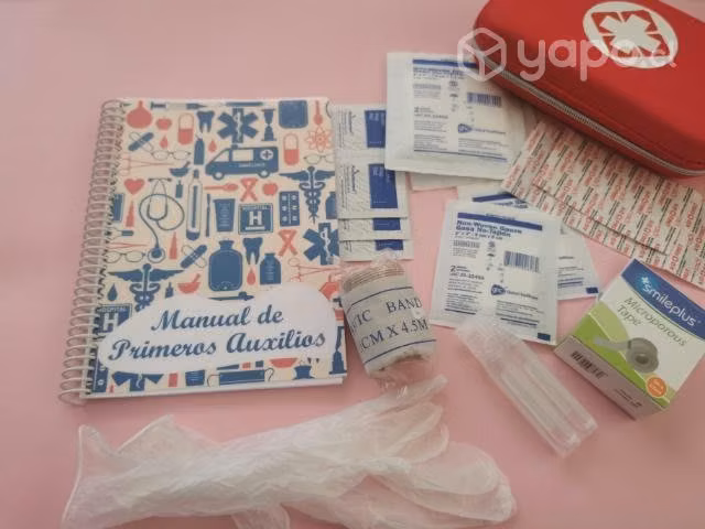Libreta Primeros Auxilios +Botiquin (ApuntesSalud)