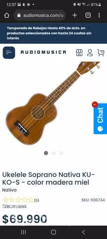Ukele soprano nativa ku-ko-s