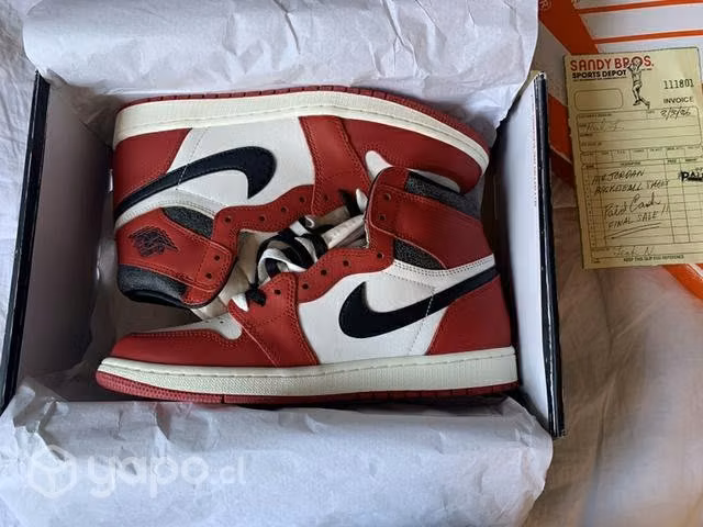 Jordan 1 Retro High OG Chicago Lost and Found" - Imagen 6