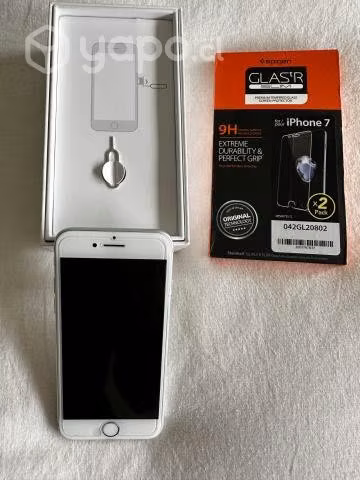 IPhone 7, 32 GB + 2 láminas protectoras CRISTAL