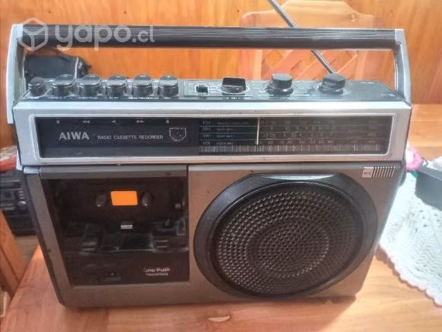 Radios años 80 y grabadoras