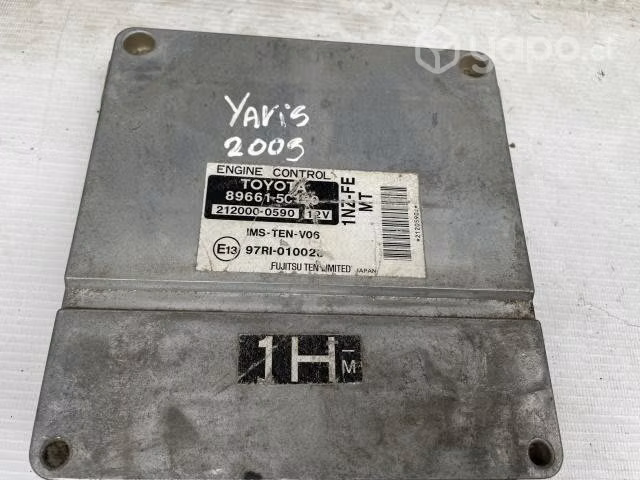 Computador Toyota Yaris 2005 ecco