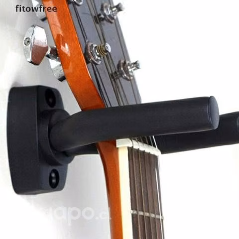 Soporte pared guitarra, bajo, ukelele