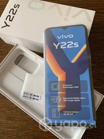 Celular VIVO Y22s nuevo prepago