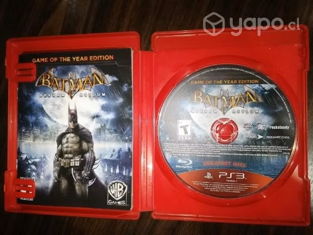 Batman arkham asylum. ps3. hablado en español.