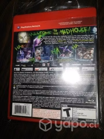 Batman arkham asylum. ps3. hablado en español.