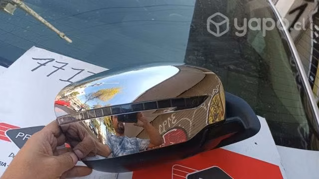 Espejo derecho con luz cromado nissan np300