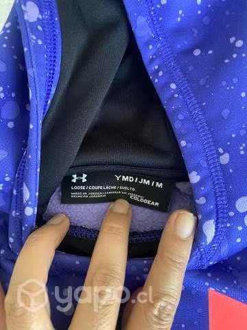 Poleron niña marcar Under Armour - Imagen 2