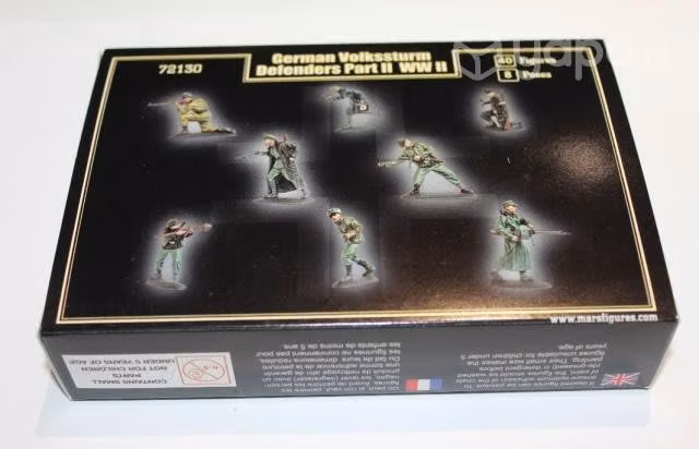 Maqueta Infantería Del Volkssturm Alemán, Parte 2