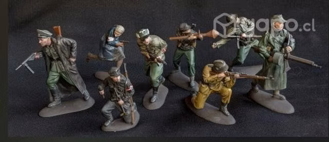 Maqueta Infantería Del Volkssturm Alemán, Parte 2