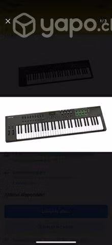Teclado midi Impact lx61+
