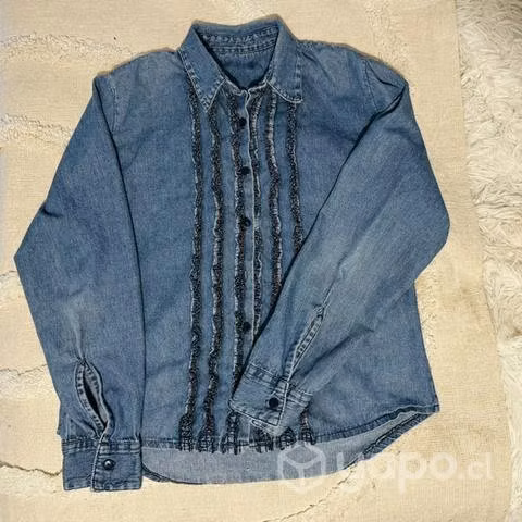 Blusa jeans s-m