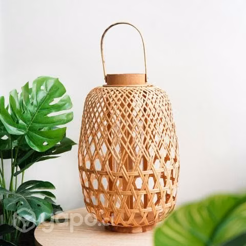 Lampara fanal de ratan B-0015638E