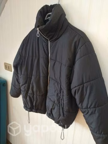 Casaca puffa mujer negra