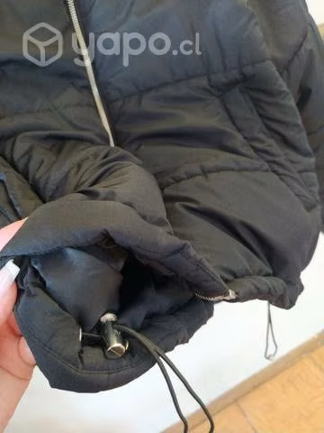 Casaca puffa mujer negra