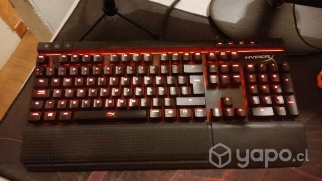 Teclado hyperx alloy elite red cherry mx