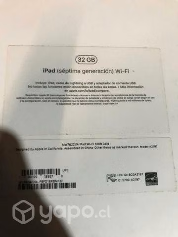 Ipad 7 generación en muy buen estado