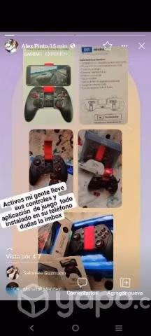 Controles con Bluetooth para celulares más aplicac