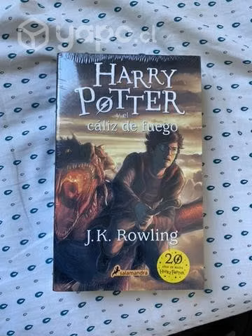 Libro Harry Potter y el cáliz de fuego (sellado)