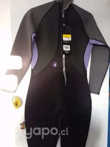 Traje de neopreno con tabla de skimboard nuevos