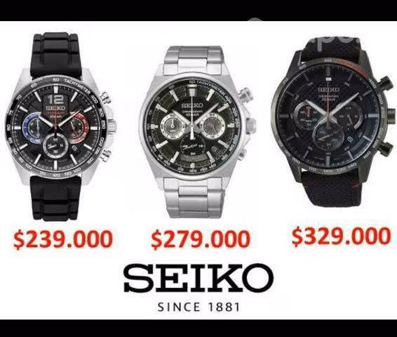 Reloj Seiko nuevo en caja