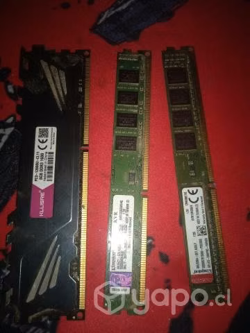 Pack ram 16 gb ddr3 1600 mhz