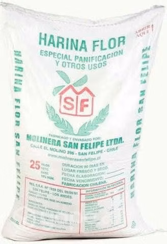 Sacos de harina para escombros