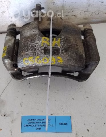 Caliper Delantero Derecho Spark GT 2021