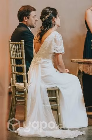 Vestido De Novia Usado - Andrea Montané