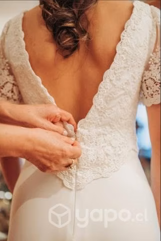 Vestido De Novia Usado - Andrea Montané