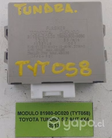 Módulo 81980-0C020 (TYT058) Toyota Tundra 5.7