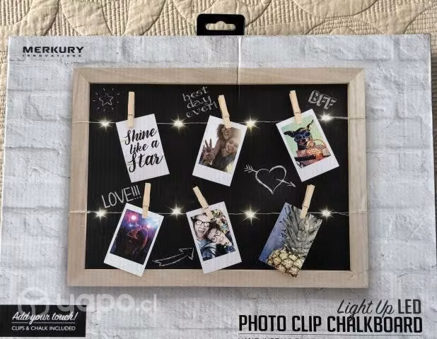 Pizarra para fotos